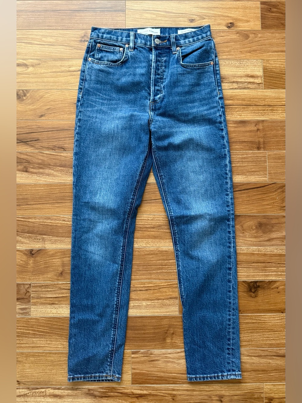 Denim Forum The Yoko High Rise Slim Jeans Size 27 28L